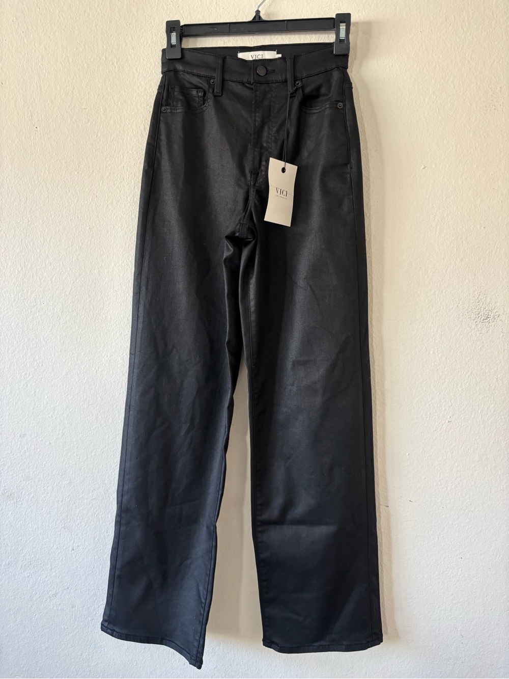 Vici black leather pants. Brand new with tags.